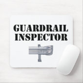 Inspecteur Guardrail. Muismat (Met muis)