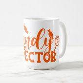 Inspecteur Halloween Snoep Koffiemok (Voorkant rechts)