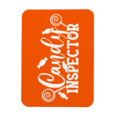 Inspecteur Halloween Snoep Magneet (Verticaal)