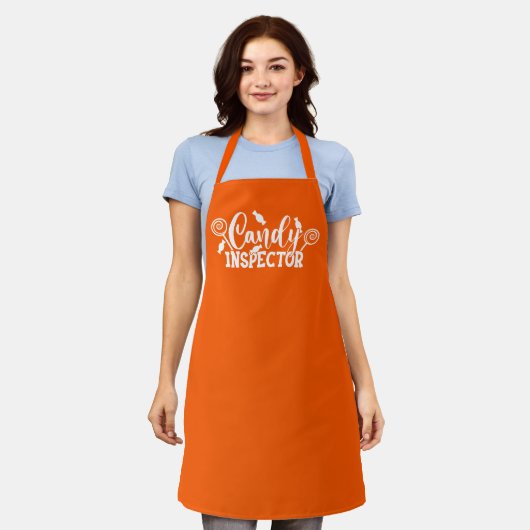 Inspecteur Halloween Snoep Schort (Gedragen)