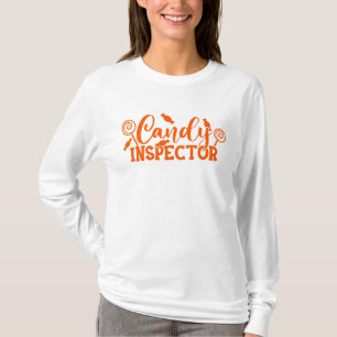 Inspecteur Halloween Snoep T-shirt