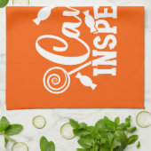 Inspecteur Halloween Snoep Theedoek (Gevouwen)