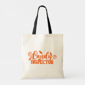 Inspecteur Halloween Snoep Tote Bag (Achterkant)