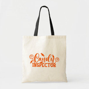 Inspecteur Halloween Snoep Tote Bag