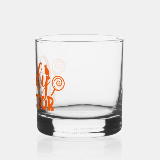 Inspecteur Halloween Snoep Whisky Glas (Links)