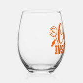 Inspecteur Halloween Snoep Wijnglas Zonder Voet (Rechts)