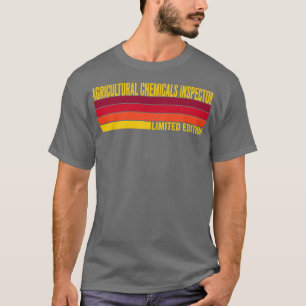 Inspecteur landbouwchemicaliën t-shirt