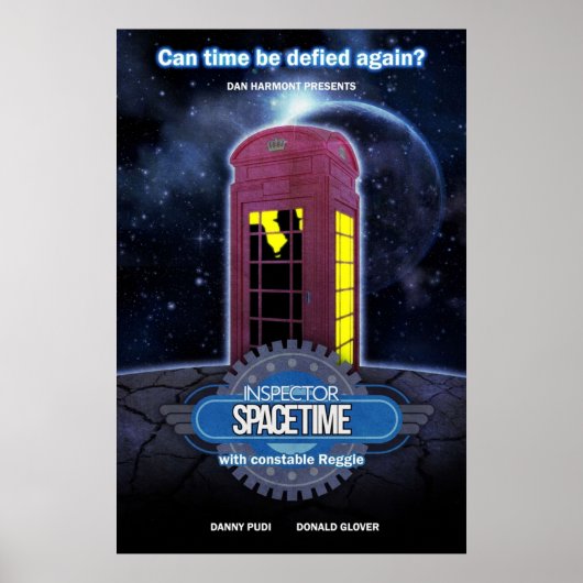Inspecteur Spacetime anotheronetime Poster (Voorkant)