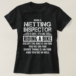 Inspecteur voor netten t-shirt