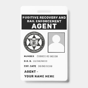 INSPECTEUR VOOR VLUCHTGEVAARLIJKE PERSONEN & BORGT BADGE