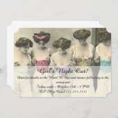 Inspectie Meiden Avondje Kaart (Voorkant / Achterkant)