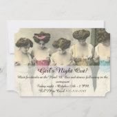 Inspectie Meiden Avondje Uit Kaart (Voorkant)