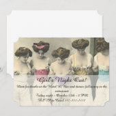 Inspectie Meiden Avondje Uit Kaart (Voorkant / Achterkant)