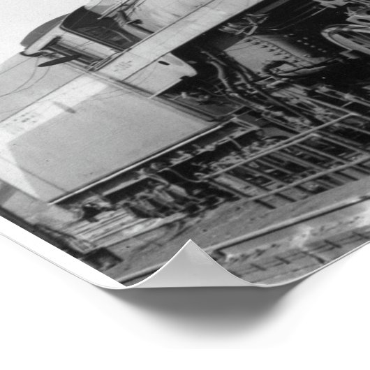 Inspectie van de Streamliner Poster (Hoek)