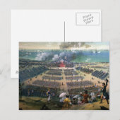 Inspectie van de troepen briefkaart (Voorkant / Achterkant)