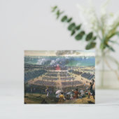 Inspectie van de troepen briefkaart (Staand voorkant)