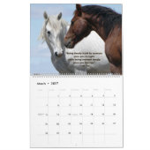 Inspectieve offertes met wilde paarden kalender (Mar 2027)