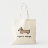 Inspectieworst Tote Bag (Voorkant)