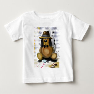 Inspector Dog Funny Baby T-shirt