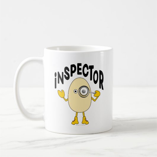 Inspector Egghead Tekst Koffiemok (Links)