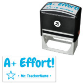 Inspioneren "A+ Inspanning!" Rubberstempel sortere Zelfinktende Stempel (In situ)