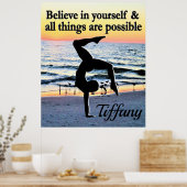 INSPIRANT GELOOFT IN UW GEPERSONALISEERD POSTER (Keuken)