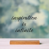 Inspiratie Acryl Teken Bord (Neutraal)