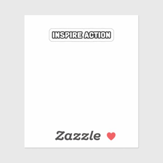 Inspiratie Actie Motivatie Leiderschap Invloed Pro Sticker (Vel)