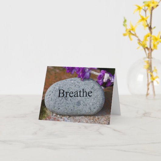 Inspiratie: Adem 1 Kaart (Gele Bloem)