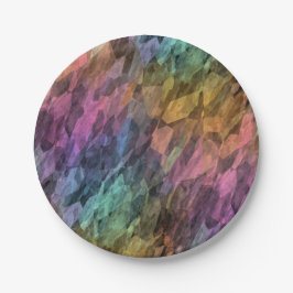 inspiratie-antekamer - regenboogkristal : papieren bordje