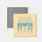 Inspiratie - ASL Design Magneet (Voorkant / Achterkant)
