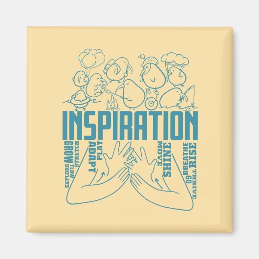 Inspiratie - ASL Design Magneet (Voorkant)