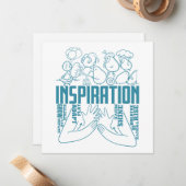 Inspiratie - ASL Design Notitiekaartje (Voorkant / Achterkant in situ)