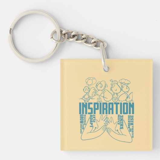 Inspiratie - ASL Design Sleutelhanger (voorkant)