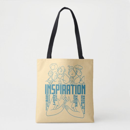 Inspiratie - ASL Design Tote Bag (Voorkant)