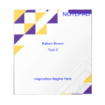 Inspiratie begint hier. Note pad voor iedereen