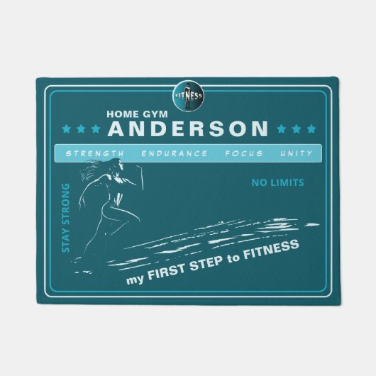 Inspiratie bij de ingang met stijl en energie deurmat (Voorkant)