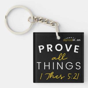 Inspiratie Bijbel Citaat Typografie Sleutelhanger