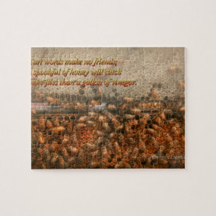 Inspiratie - Bijenstal - Bijen - Zoete succes Legpuzzel