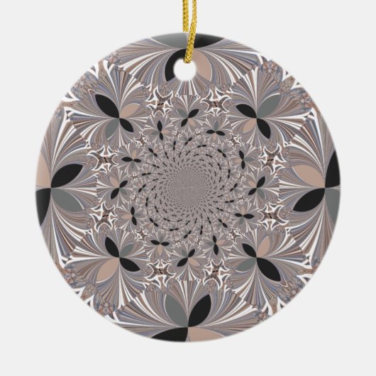Inspiratie Bloem Keramisch Ornament (Voorkant)