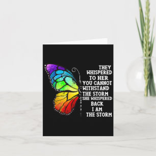 Inspiratie Butterfly Empowerment Motivation they Kaart