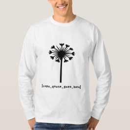Inspiratie citaat komt hier lange mouw t-shirt