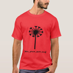 Inspiratie citaat komt hier t-shirt