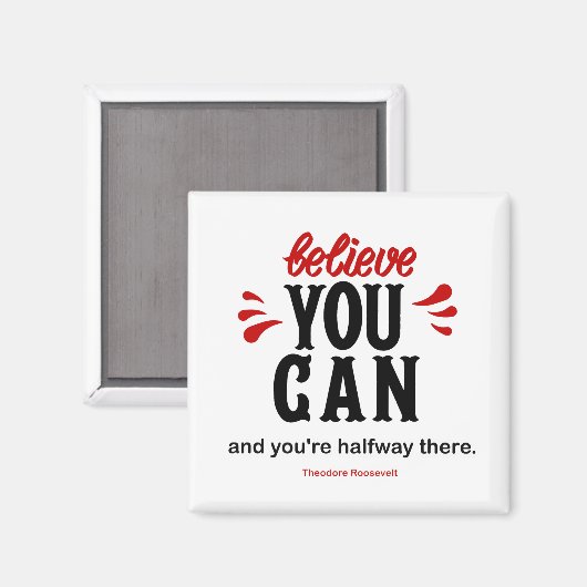 Inspiratie citaat magneet (Voorkant / Achterkant)