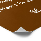 Inspiratie Citaat Poster Art Print (Hoek)