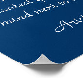 Inspiratie Citaat Poster Art Print (Hoek)