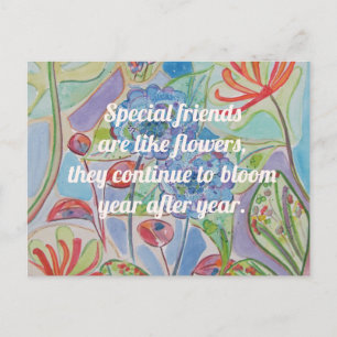 Inspiratie Citaat-vriendschap Briefkaart