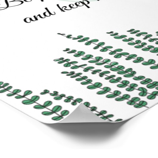 Inspiratie citeert om jezelf en anderen te motiver poster (Hoek)