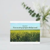 Inspiratie door Eleanor Roosevelt Briefkaart (Staand voorkant)