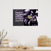 Inspiratie door Natuur Poster (Keuken)